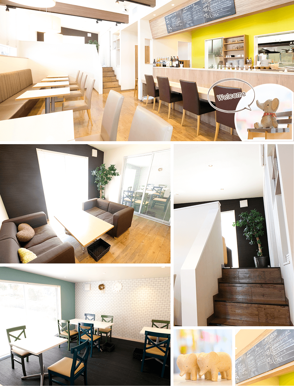 ダイニングカフェ ブルームの店内(公式サイトより)