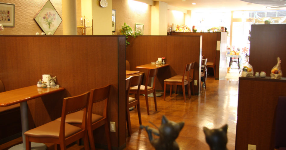 三好屋の喫茶コーナー