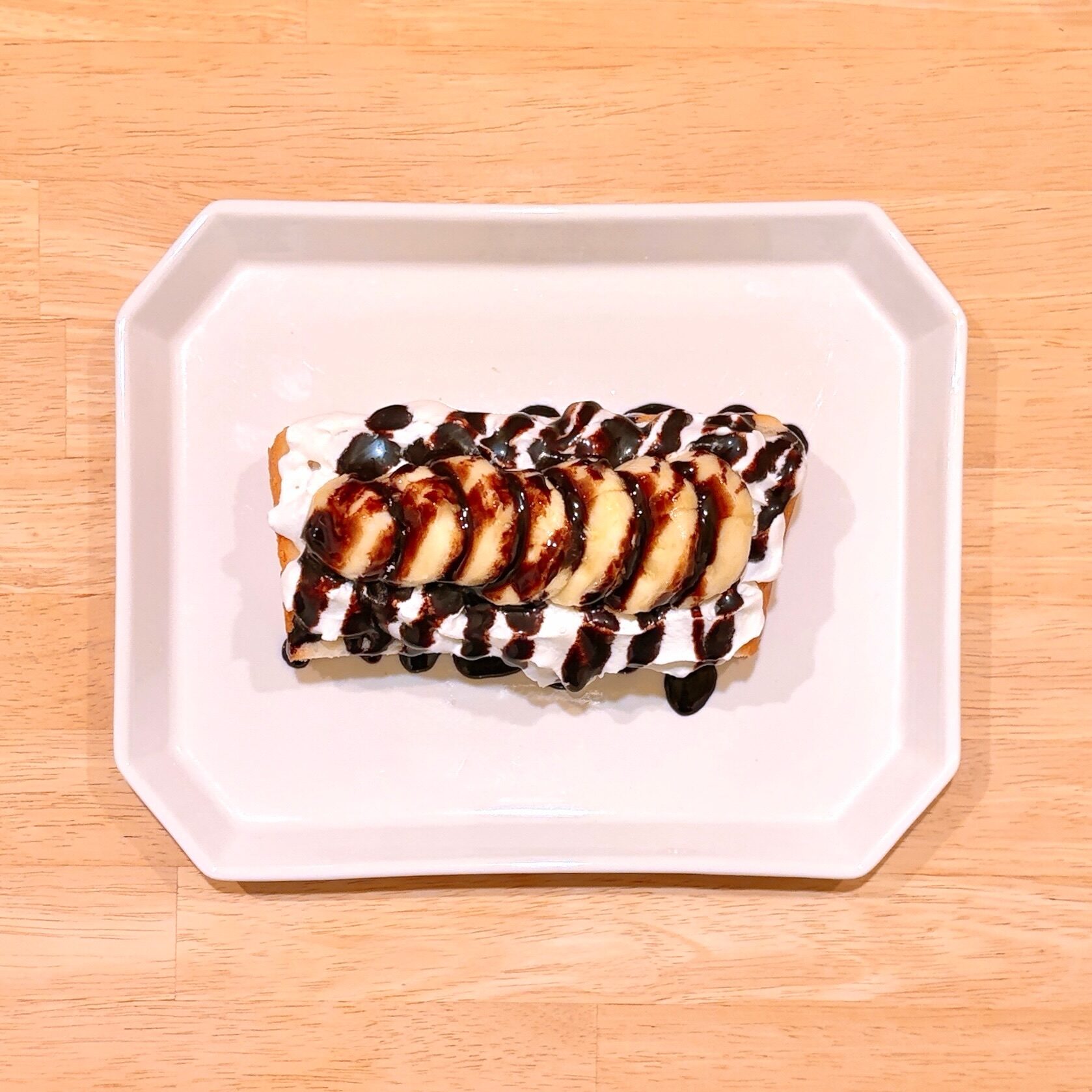 レシピノートのチョコバナナトースト