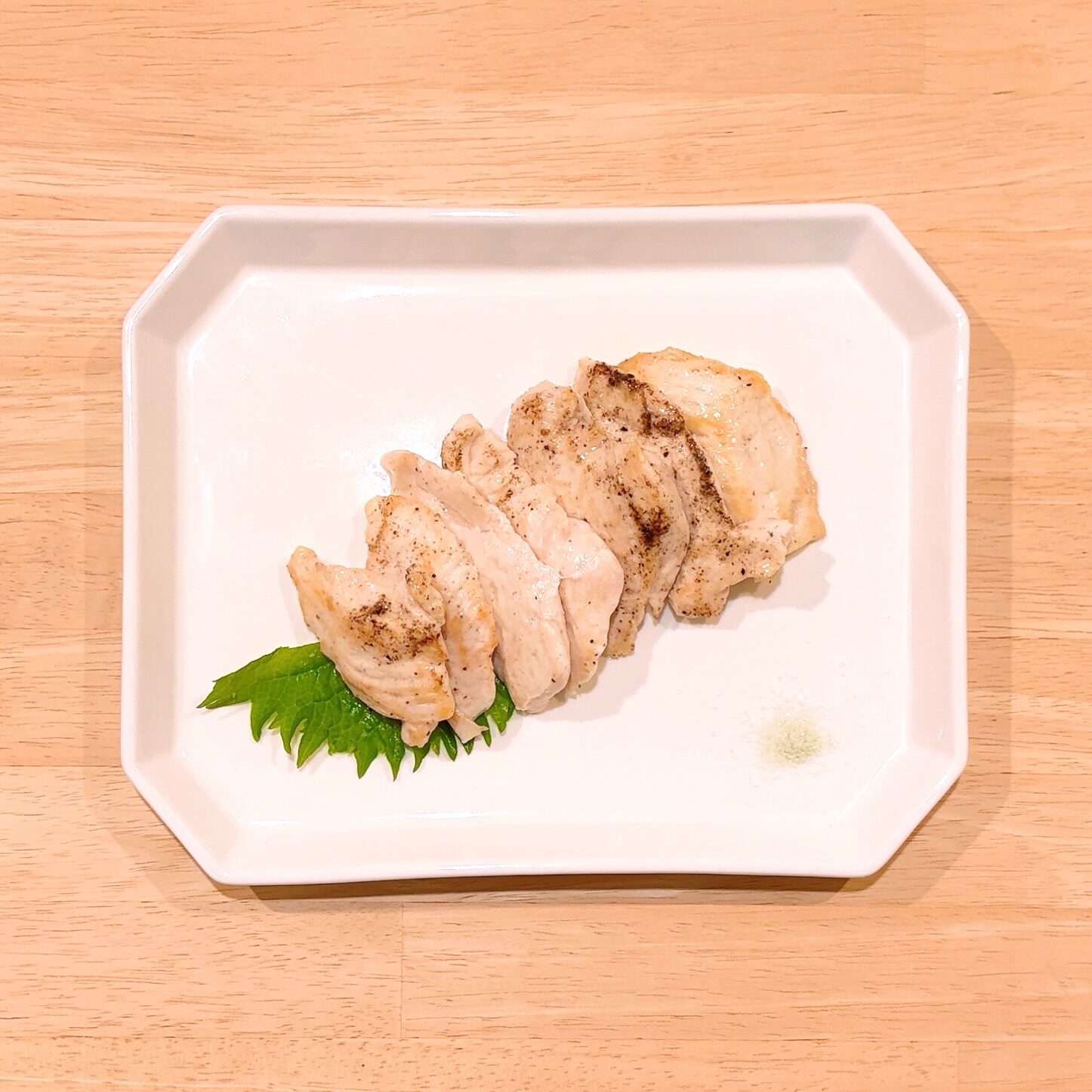 レシピノートの蒸し鶏