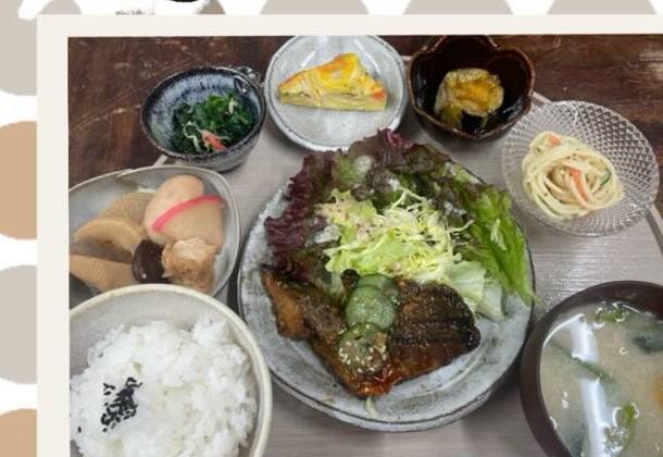 ひと休み、よいちの御膳、今日のおさかな(公式Instagramより)