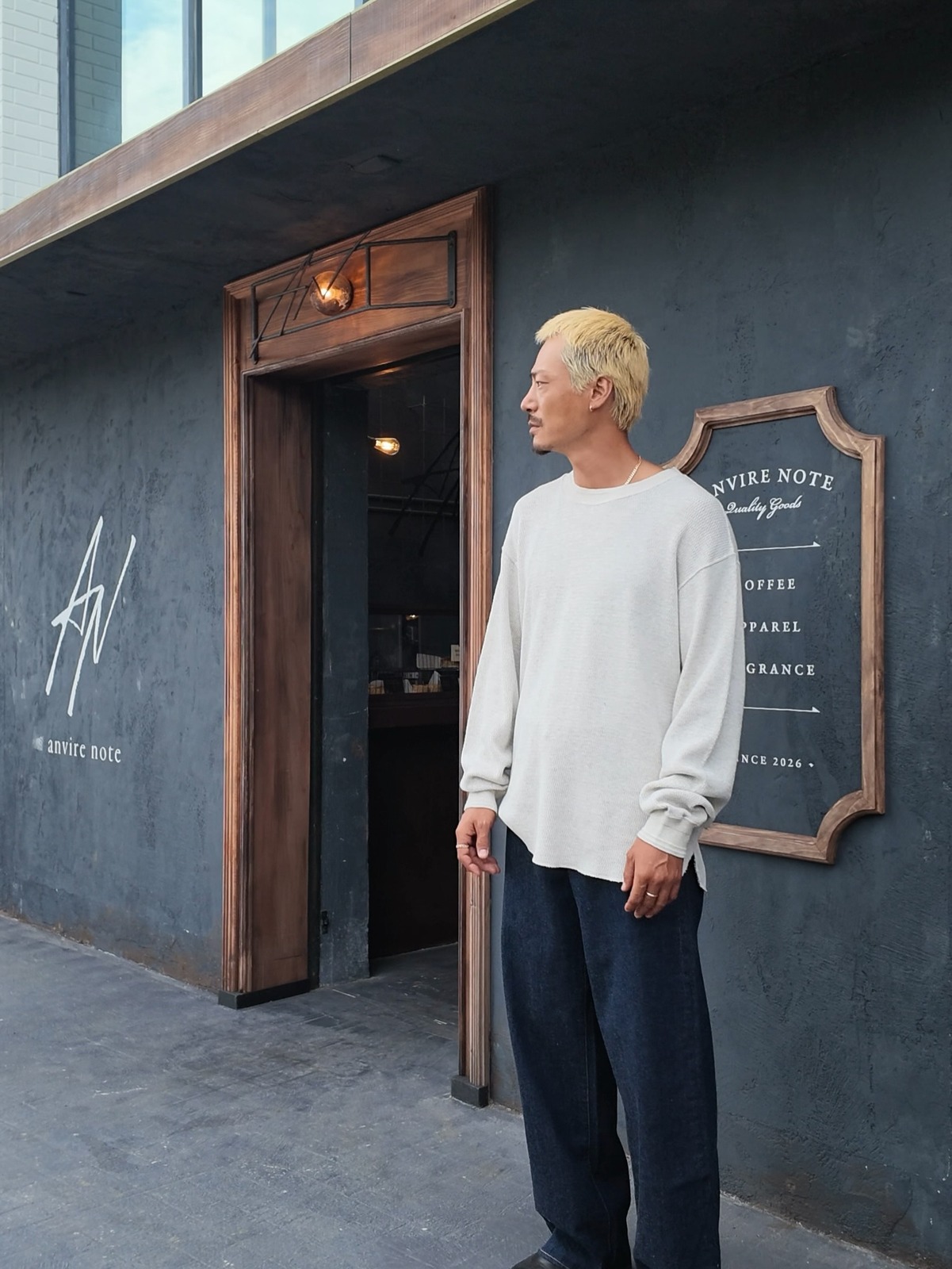 Anvire Noteの入口（公式Instagramより）